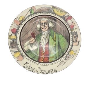 Vintage Royal Doulton "The Squire " Plate Professional Series D6284 England